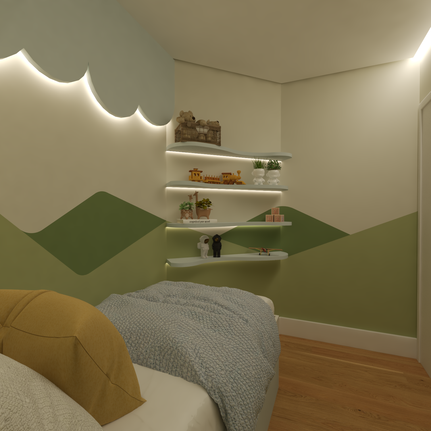 Extra kids room